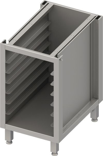 Stalgast armoire de base en acier inoxydable version 2.0, pour pieds/cadres de socle, avec registre GN 450x540x660 mm, BX45557