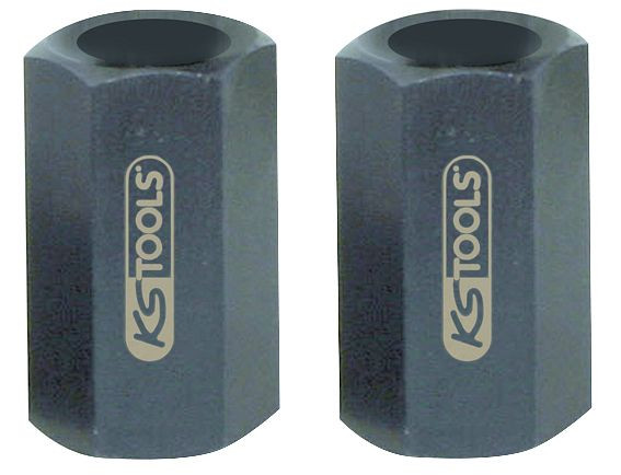 KS Tools jeu d'adaptateurs de filetage 2 pièces M18 x 1, 5, 450.0045