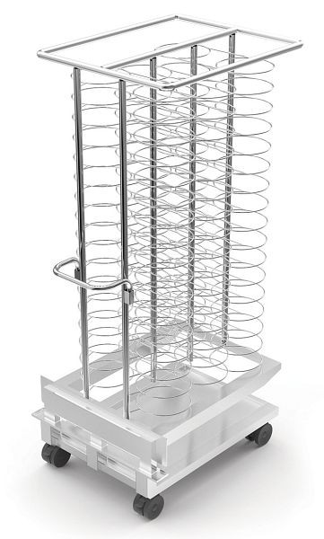 Plaque Alphatech - Grille four avec bac collecteur de graisse - 100 plaques - Ø 310 mm, KKP202