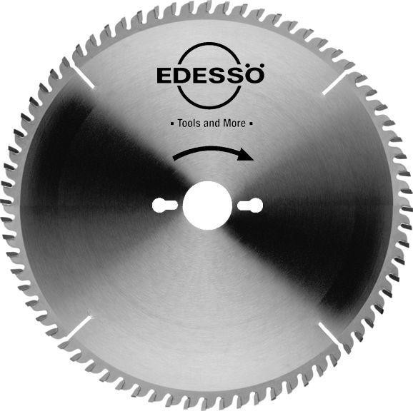 Lame de scie circulaire Edessö HW 250x3,2 / 2,6x30 Z: 80 NE, denture plate trapézoïdale de précision positive, 2 KNL, 48625030