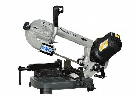 Scie à ruban à métaux ZIMMER Z125 / R réglable en continu, 19 kg, taille du ruban: 1.440x13x0.65 mm, Z125 / R