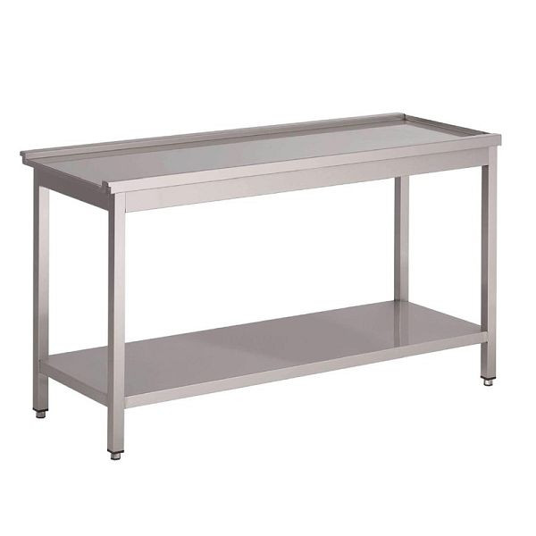 Table d'alimentation Gastro M pour lave-vaisselle à capot, GL899
