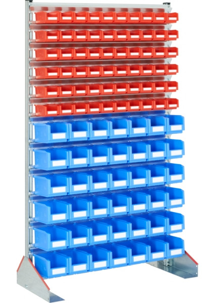 Étagère verticale BITO SR15 à usage unilatéral galvanisé, 19504