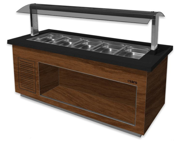 Saro Hot Buffet Premium Line SB-H130 marron/noir, 366-2300