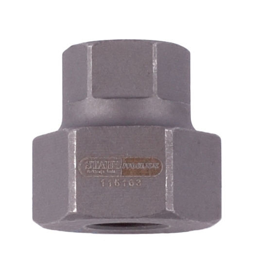 Stahlmaxx LiMa insert de clé à douille pour roue libre, SW19/28, externe 6 pans, XXL-115163