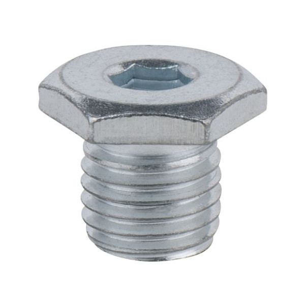Vis de vidange d'huile KS Tools, six pans creux 13 mm, M12x1,5x13,5 mm, lot de 10, 430.1016