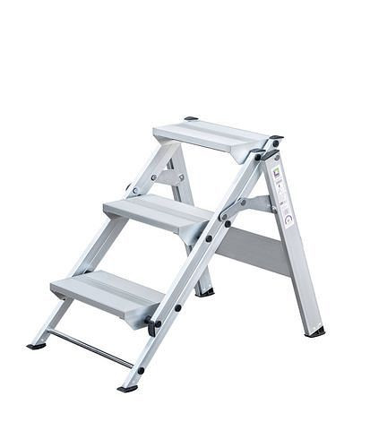 Escalier pliant Krause en aluminium, 3 marches, 274489