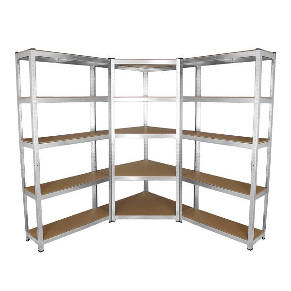 Monster Racking Galwix 90 cm 1 x étagère d'angle 2 x étagère de rangement, 25271