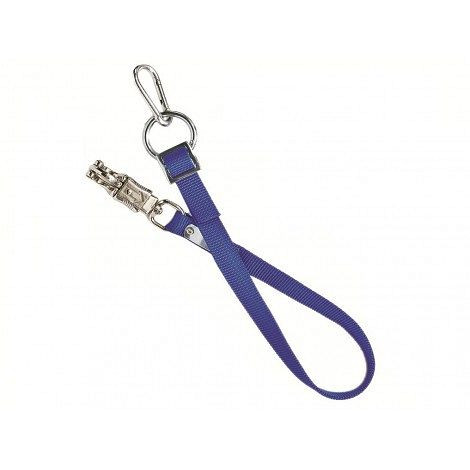 Sangle d'arrimage Growi en nylon, longueur 70 cm, couleur : bleu, 10060816