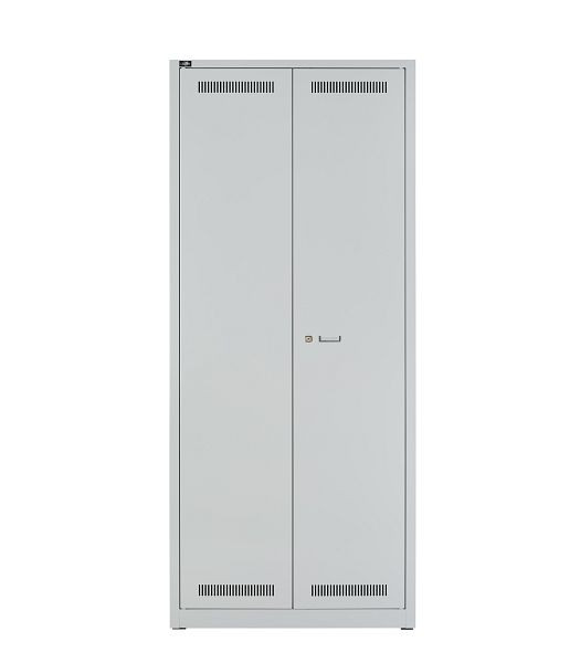 Armoire Bisley LIGHT, armoire polyvalente 400, gris clair, GL08AZ245
