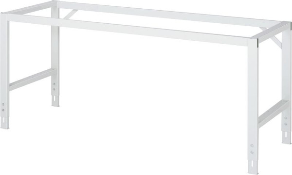 Table de travail mobile RAU Tom (4 LR), L2000xP1000xH910-1230mm, plateau en hêtre massif-25mm, 06-625B10-20-4LF.12