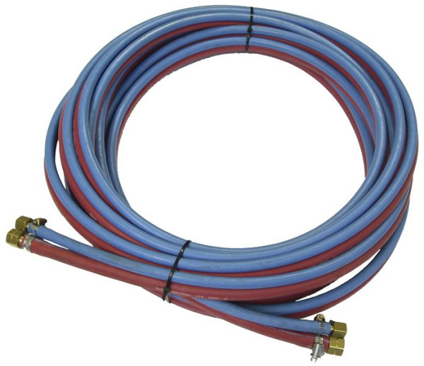 ELMAG jeu de tuyaux doubles, avec raccords - 10m, 55175