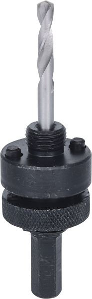 Support de scie cloche KS Tools, arbre 11 mm, diamètre 32-152 mm, 129.5505