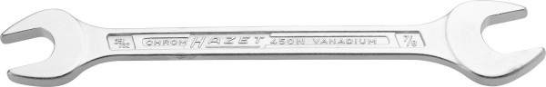 Clé à fourche double Hazet, profil hexagonal externe, 25/32 x 7/8 ", 450NA-25/32X7/8VKH