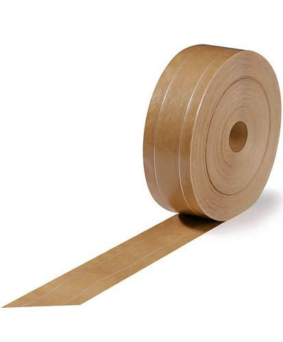 Ruban adhésif humide TransPak, renforcé de fils, 60 mm de large x 200 m, 60 g/m², paquet : 8 rouleaux, 299543