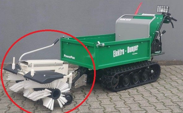 Balai PowerPac 85cm avec bac de récupération avec son propre moteur électrique, RDEVP801500