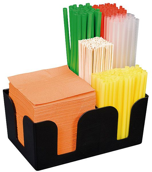 Chariot de bar APS, 24 x 15 cm, hauteur : 11 cm, ABS, noir, 93174