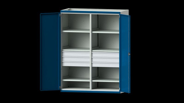 Etablis ANKE, armoire pour charges lourdes, modèle 403, 1485 x 690 x 1950 mm, RAL 7035/5010, 621.093