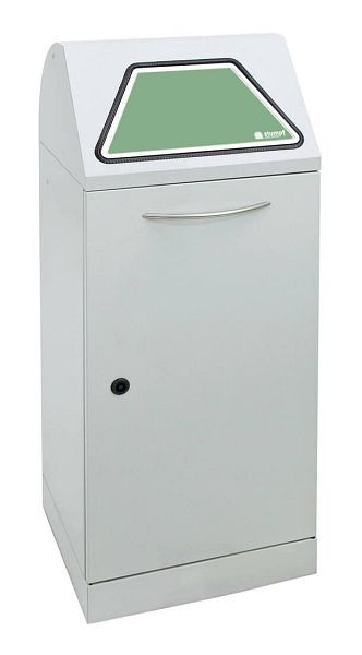 tri des déchets contondants Modul-Vario 75 gris clair, conteneur intérieur galvanisé, 75 litres, 625-075-0-2-735
