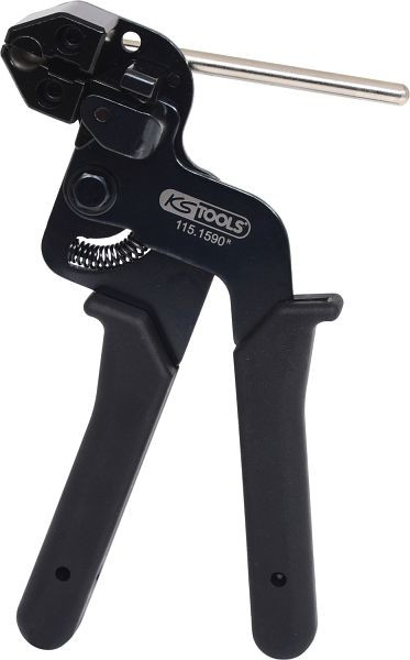 KS Tools Pince de serrage pour serre-câbles en acier inoxydable avec verrouillage à bille, 115.1590