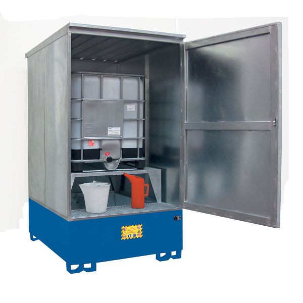 Armoires de stockage pour matières dangereuses Sall IBC EDI, 141 x 181 x 263 cm, ECO719BZ