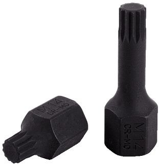 KS Tools Douille spéciale 1/2" DUODRIVE XZN, M14, 43 mm courte, 515.1161