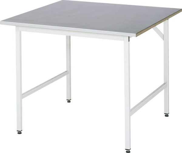 Table de travail série RAU Jerry (table de base), L1000 x P1000 x H800-850 mm, 06-500ES10-10.12