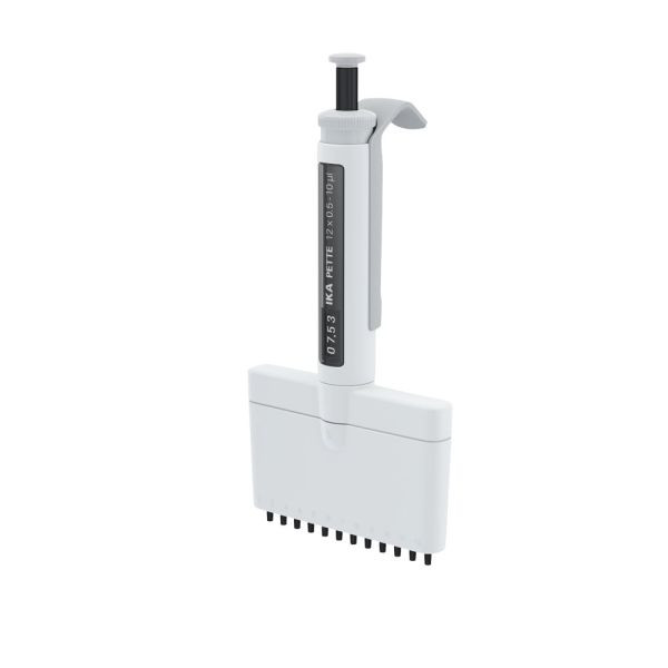 Pipette IKA, 12 canaux, volume variable, IKA PETTE multi 12 x 0,5 - 10 µl, 0020017946