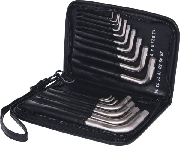 KS Tools TITANplus jeu de clés Allen, 17 pièces, 965.2004