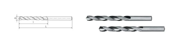 ELMAG Foret hélicoïdal HSS DIN 338, Ø 7,5 mm, 70012