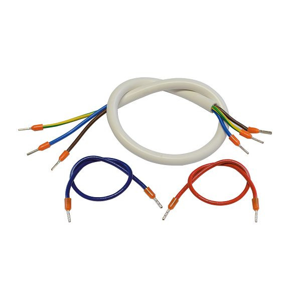 Jeu de câbles d'alimentation à découpage Solarbayer pour chaudières à bois de la série HVS LC, 390401400