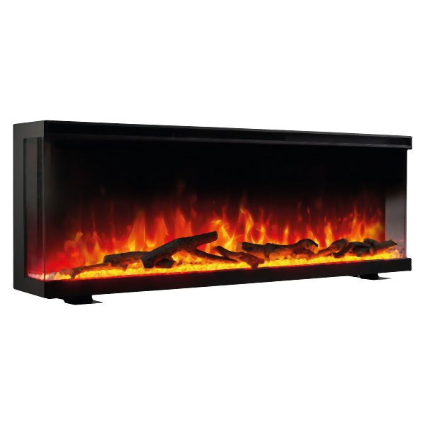 Cheminée électrique KAMINIO LEA 42", avec vue panoramique, EF04-42