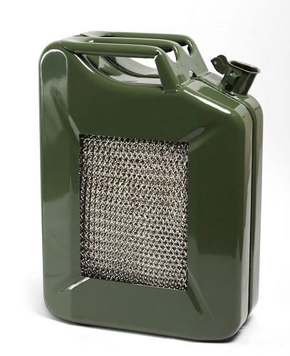 Bidon de carburant DENIOS en acier Explo-Safe, volume de 20 litres, avec homologation UN, 264-617