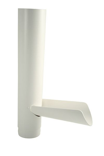 Clapet de vidange d'eau Marley DN 75 blanc, 084442