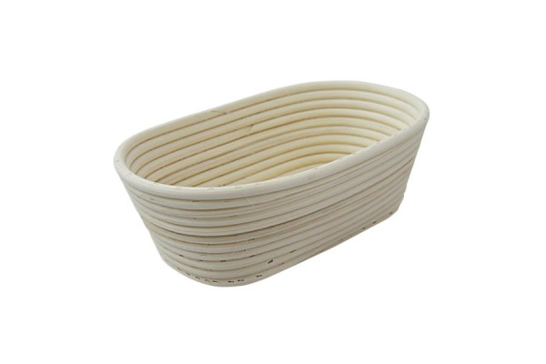 Moule à pain / panier de fermentation Schneider ovale, Tube Pedding, 260 x 160 mm, 1000 grammes, 201310