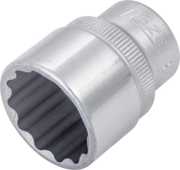 Douille Hazet, Bi-Hex, Carré creux 10 mm (3/8"), Profil de traction double hexagonal extérieur, 3/4", 880AZ-3/4