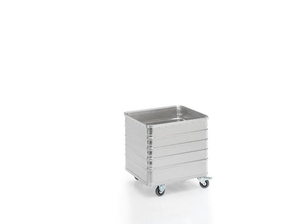 Chariot de transport Gmöhling à parois fermées G®-TRANS D 3008 / 240 B, 229 l, 020300803