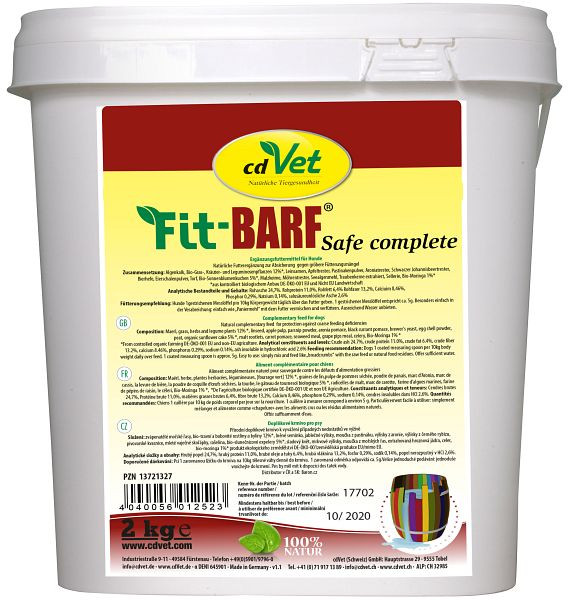 cdVet Fit-BARF Safe-Complet 2 kg, 1252