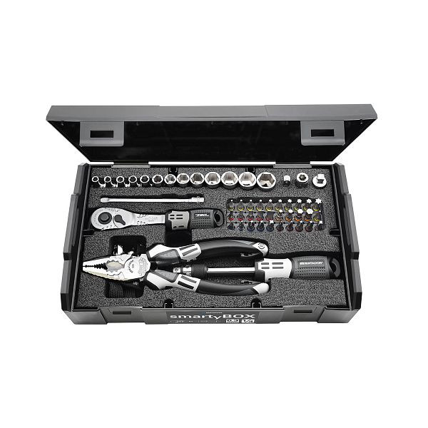 MATADOR smartyBOX S1, jeu d'outils universel, 61 pièces, 8145 2115