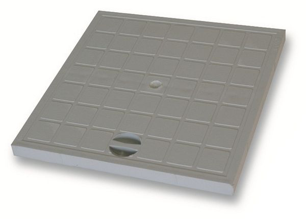 Couvercle de regard Marley, praticable 300 x 300 mm, 532561