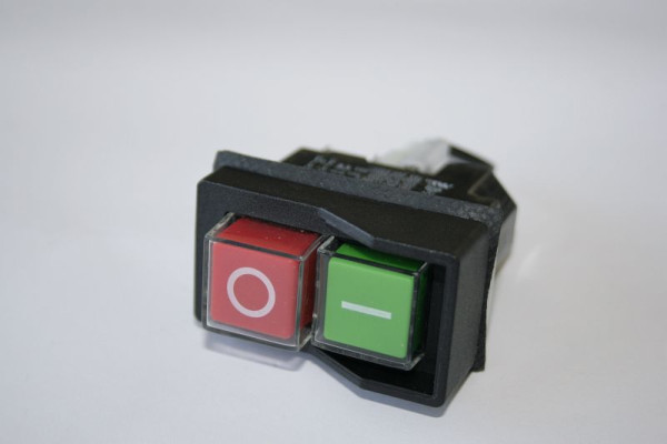 Interrupteur ON/OFF ELMAG (vert/rouge, à partir de 2007) pour modèles QUEEN 180 et 230, PRINCE 245, VIP 260/290, Elite 80S et PRIME 230 volts, 9601265