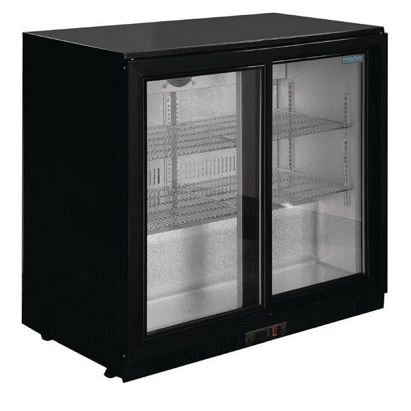 Réfrigérateur bar série G Polar avec 2 portes coulissantes 208L, GL003