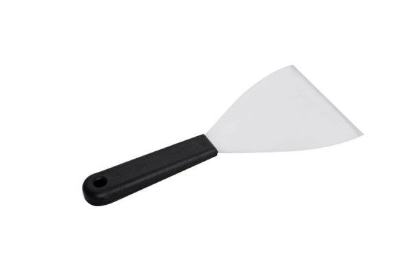 Spatule Schneider, acier inoxydable, 120 mm, manche dur (noir), 200504