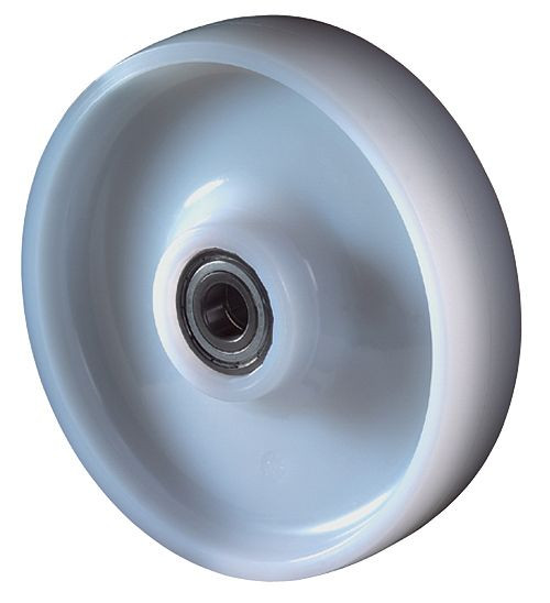 Roue en plastique BS Wheels, largeur de roue 60 mm, Ø de roue 250 mm, capacité de charge 1400 kg, bande de roulement/corps de roue en plastique, roulements à billes, B15.251