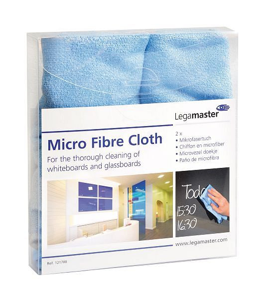 Chiffons microfibres Legamaster 40x40cm, 7-121700