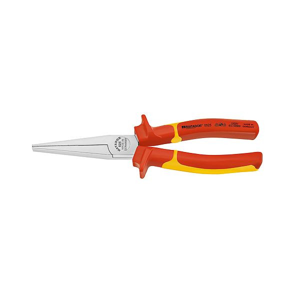 Pince plate MATADOR Langbeck VDE, 6,1/4" - 160 mm, 0525 1160