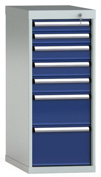 Armoire à tiroirs KLW 1000 x 419 x 750 mm H x L x P, dimensions d'installation : 900 mm, division : 18x36 unités, SDB1000-07EP-001