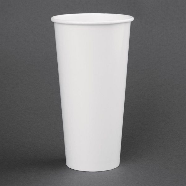 Gobelets en papier recyclables Fiesta 90mm pour boissons froides (1000 pièces), FP782