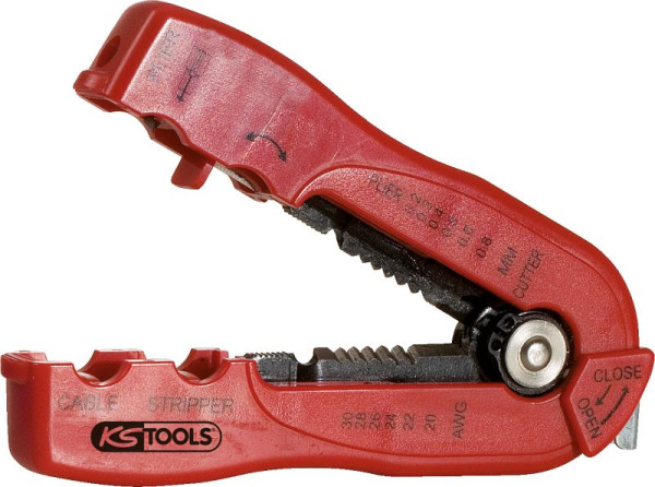 Outil de dénudage multifonctionnel KS Tools, 0,2-0,8 mm, 115.1251