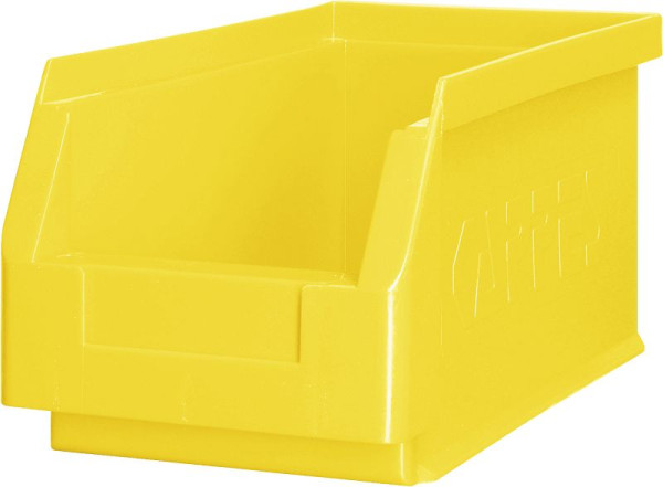 Boîte de rangement ouverte RAU - jaune, 140x130x290 mm, 09-SL4.jaune
